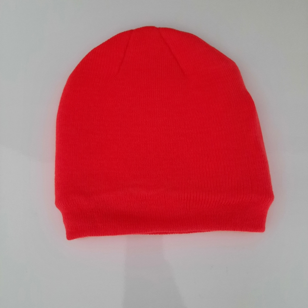 Power Fist Orange Lined Beanie NWT